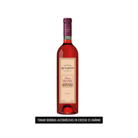 Vino Rosé SANTIAGO QUEIROLO Semiseco Botella 750ml