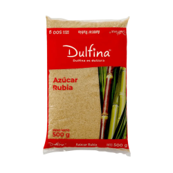 AZÚCAR DULFINA RUBIA 500 GR