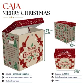 CAJA "MERRY CHRISTMAS"