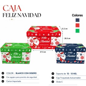 CAJA "FELIZ NAVIDAD"