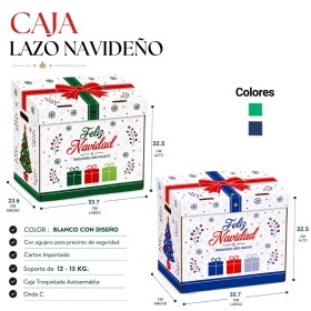 CAJA "LAZO NAVIDEÑO"