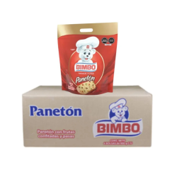 PANETON BIMBO BOLSA 900 GR. x 6 UNID.